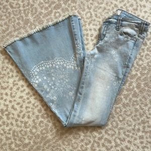 Rare Free People Flare Jeans